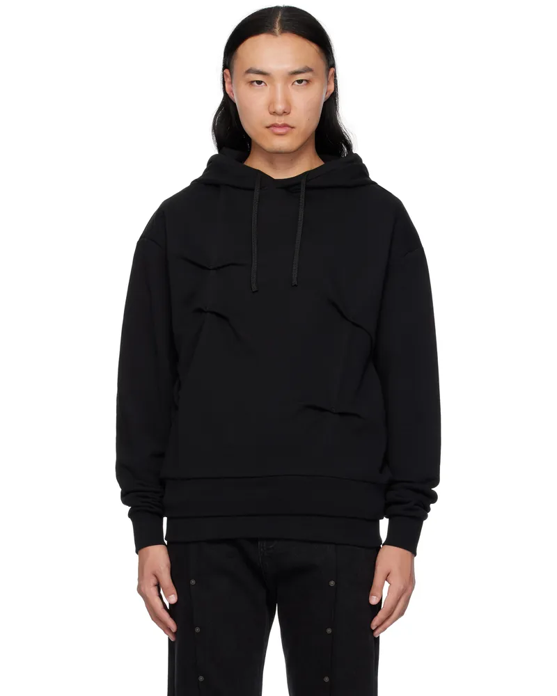 KUSIKOHC Black Multi Rivet Hoodie Black