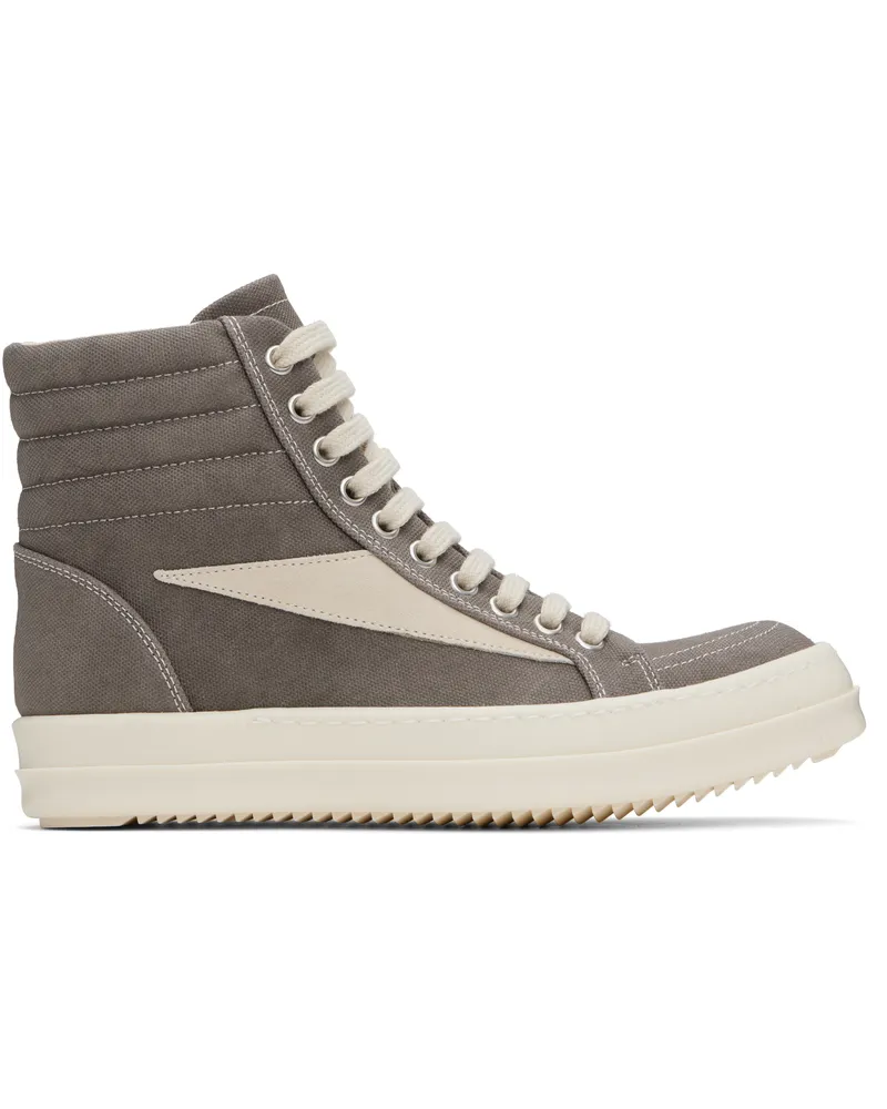 DRKSHDW by Rick Owens Gray Vintage High Sneaks Sneakers 3411
