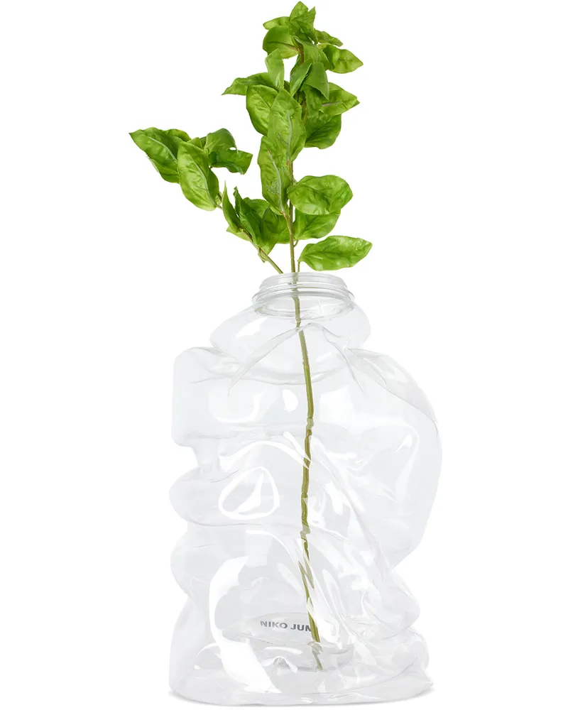 NIKO JUNE Large Eros Torso Classic Vase Clear