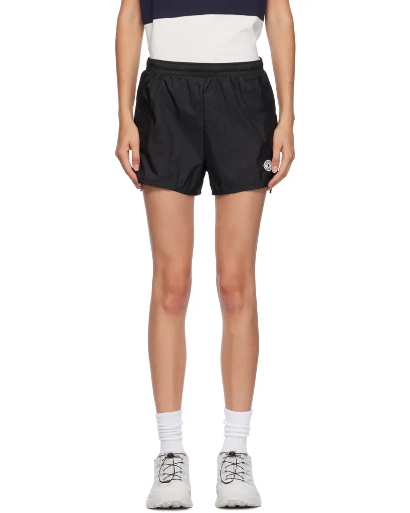 District Vision Black Ultralight Zipped Hiking Sport Shorts Black