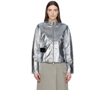 Silver Daria Leather Jacket