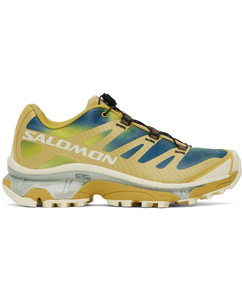 Salomon Yellow & Blue XT-4 OG Aurora Borealis Sneakers Southern