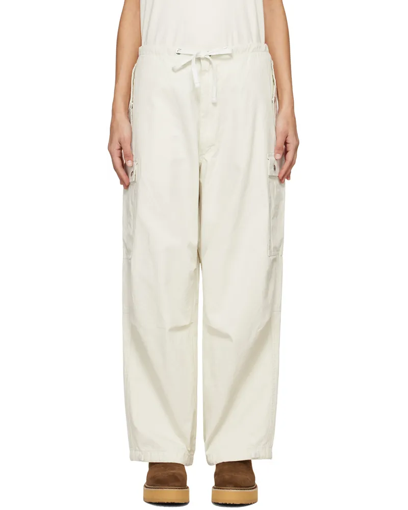 RHUDE Off-White Parachute Trousers Off-white