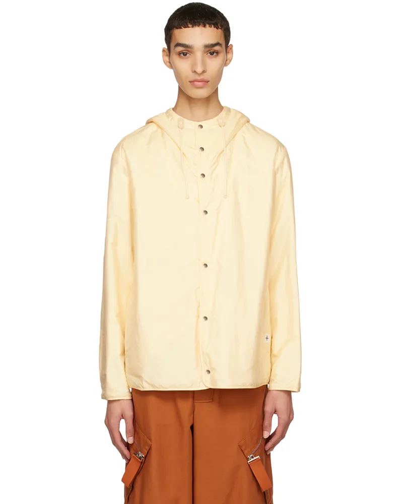 Jil Sander Yellow Drawstring Jacket 279