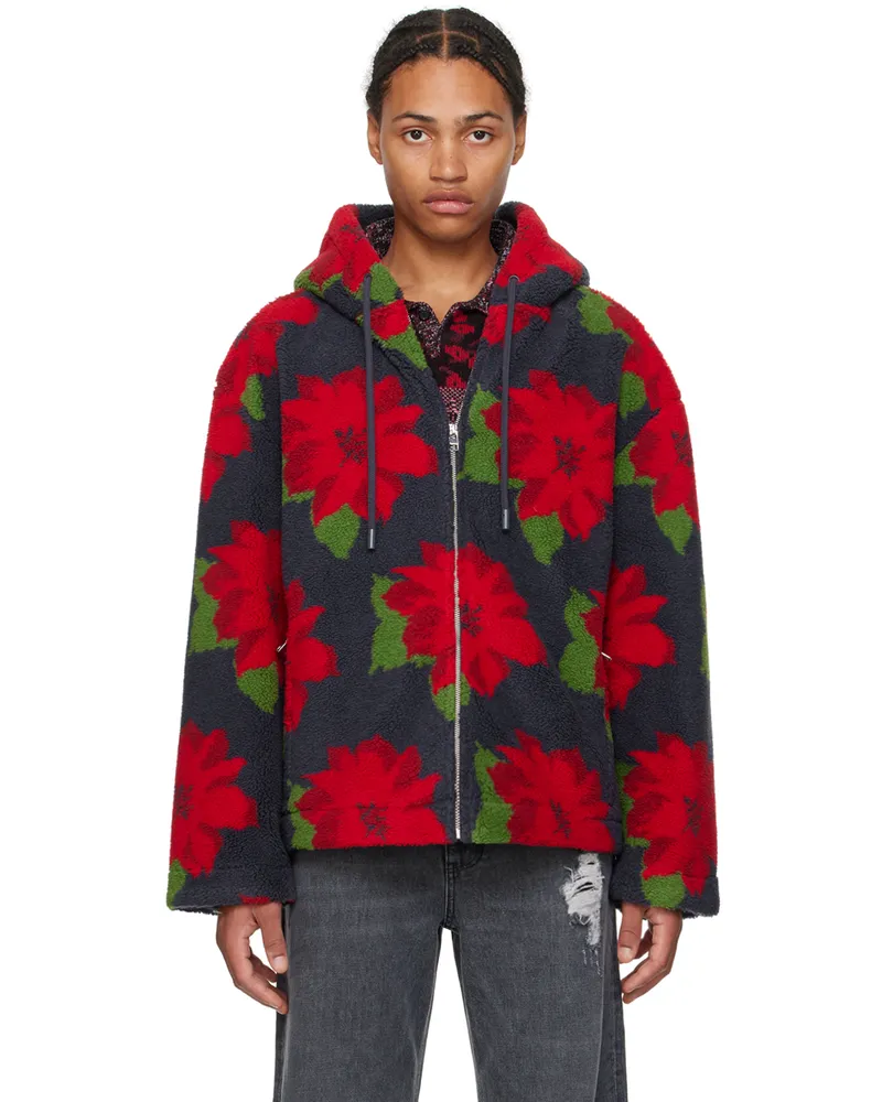 J.W.Anderson Navy Zip Jacket 888