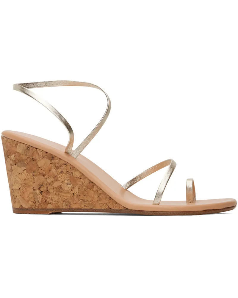 Ancient Greek Sandals Gold Chora Sandals Platinum