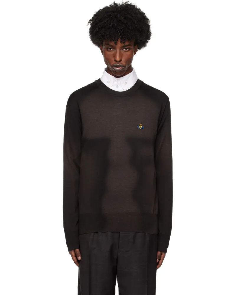 Vivienne Westwood Brown Sean Round Neck Sweater Aw24-d401