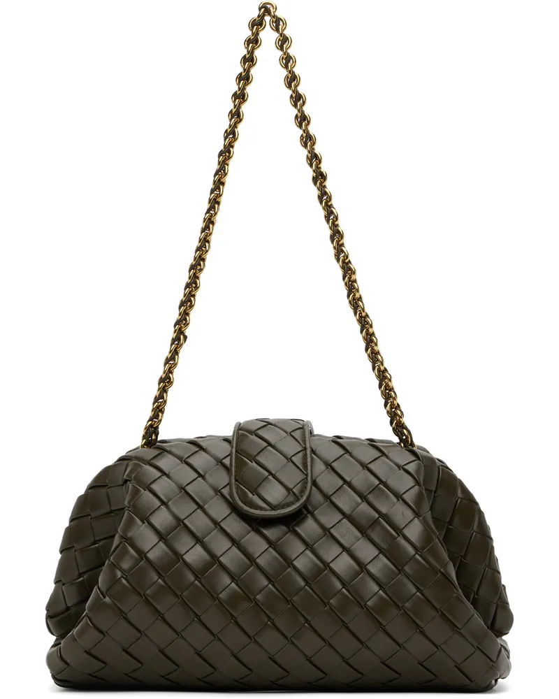 Bottega Veneta Khaki Teen Lauren 1980 Clutch 3387