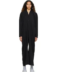 Maison Margiela Black Button Jumpsuit Black