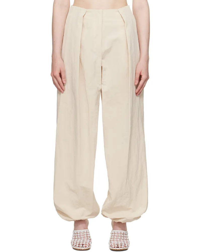 Jacquemus Off-White La Croisière 'The Melao' Trousers 110
