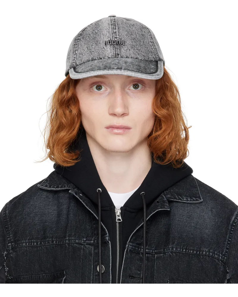 JUUN.J Gray Logo Cap 3