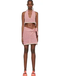 Marco Rambaldi SSENSE Exclusive Pink Cotton Cover-Up Set Rope