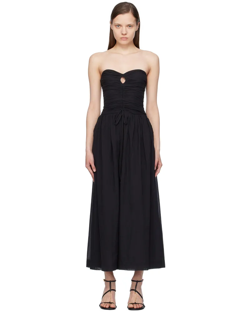 bec & bridge Black Palmer Maxi Dress Black