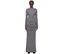 SSENSE Exclusive Gray Maxi Dress