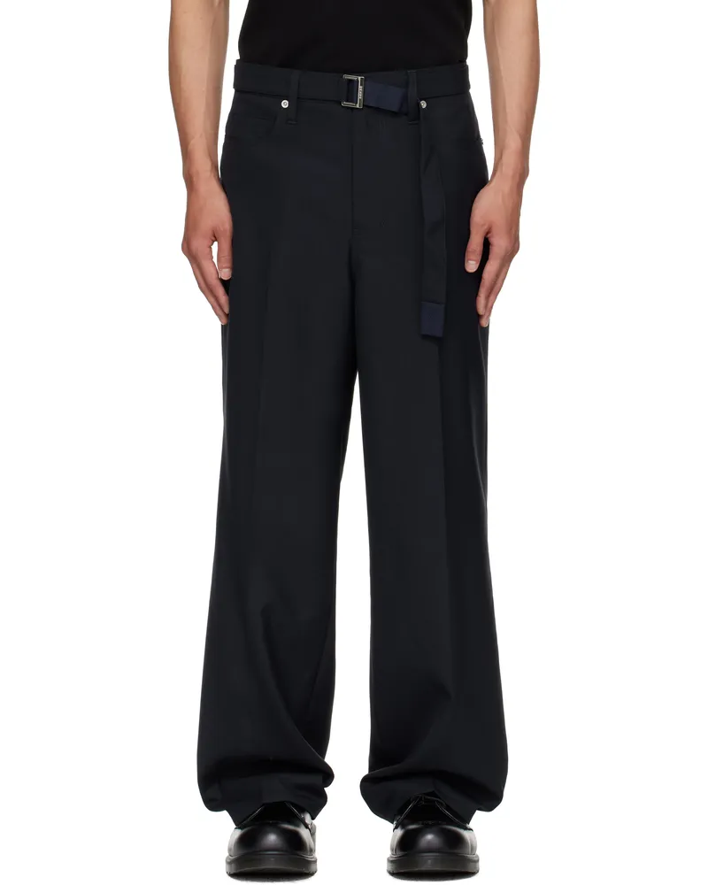 Sacai Navy Suiting Trousers 201