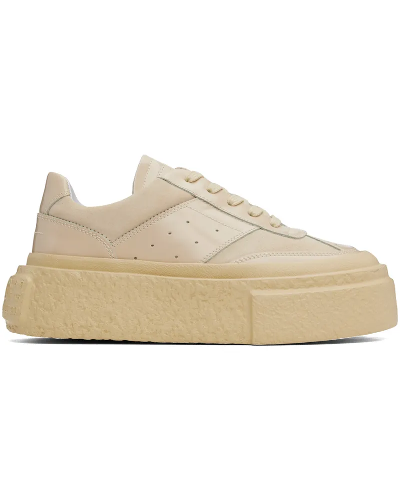 Maison Margiela Beige Chunky Gambetta Sneakers Ha539