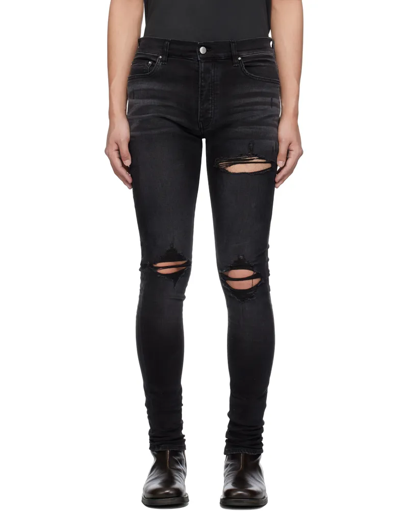 Amiri Black MX1 Jeans Vintage