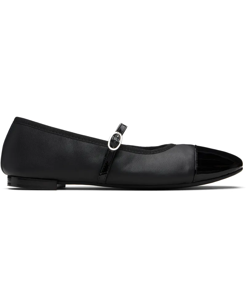 Repetto Black Georgiana Mary-Jane Ballerina Flats 410
