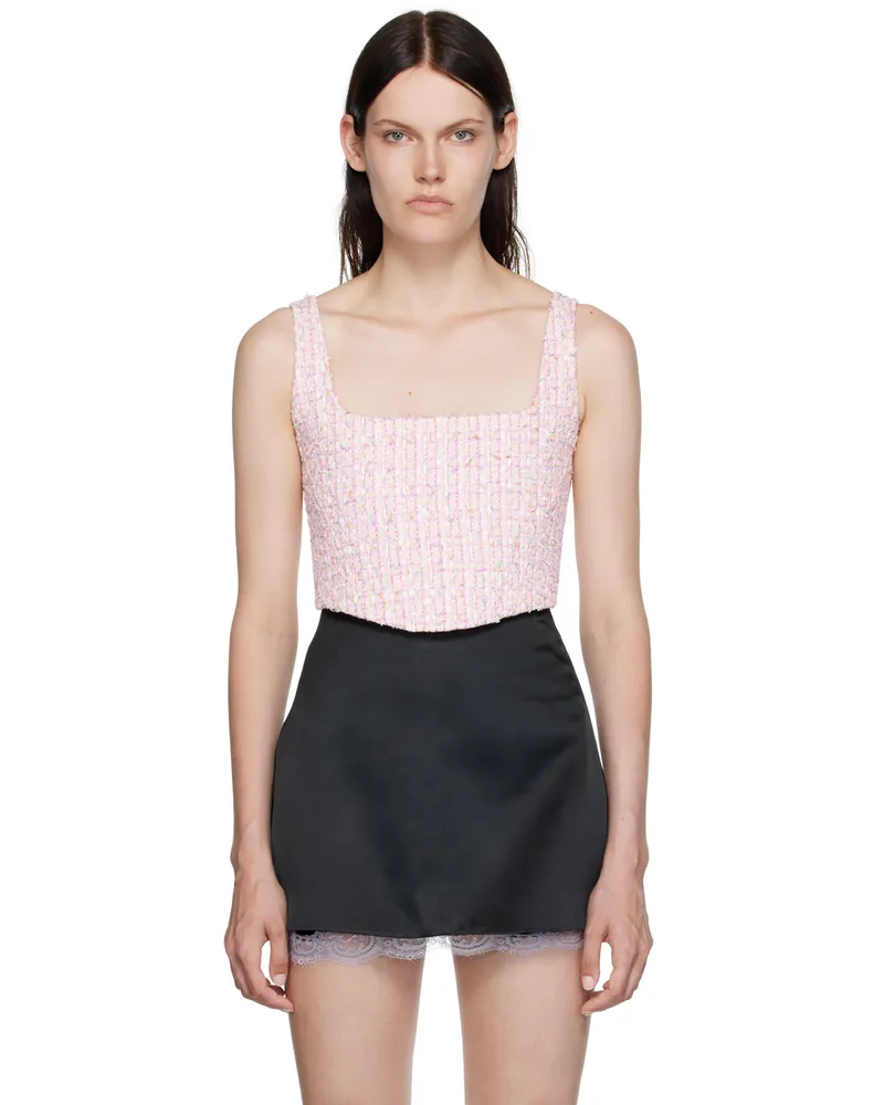 Pristine SSENSE Exclusive Pink Enchanter Corset Pink