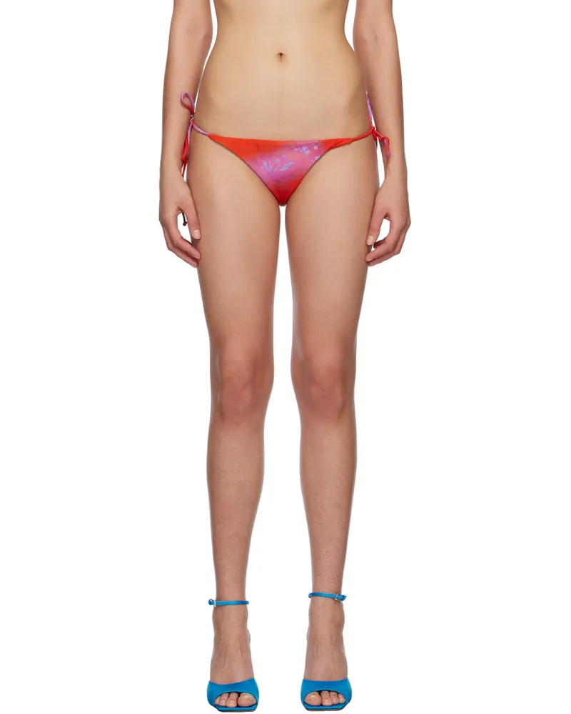 Miaou Red Kauai Bikini Bottoms Rouge