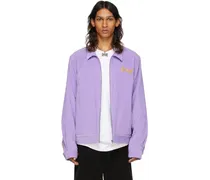 SSENSE Exclusive Purple Painted Mascot Jacket
