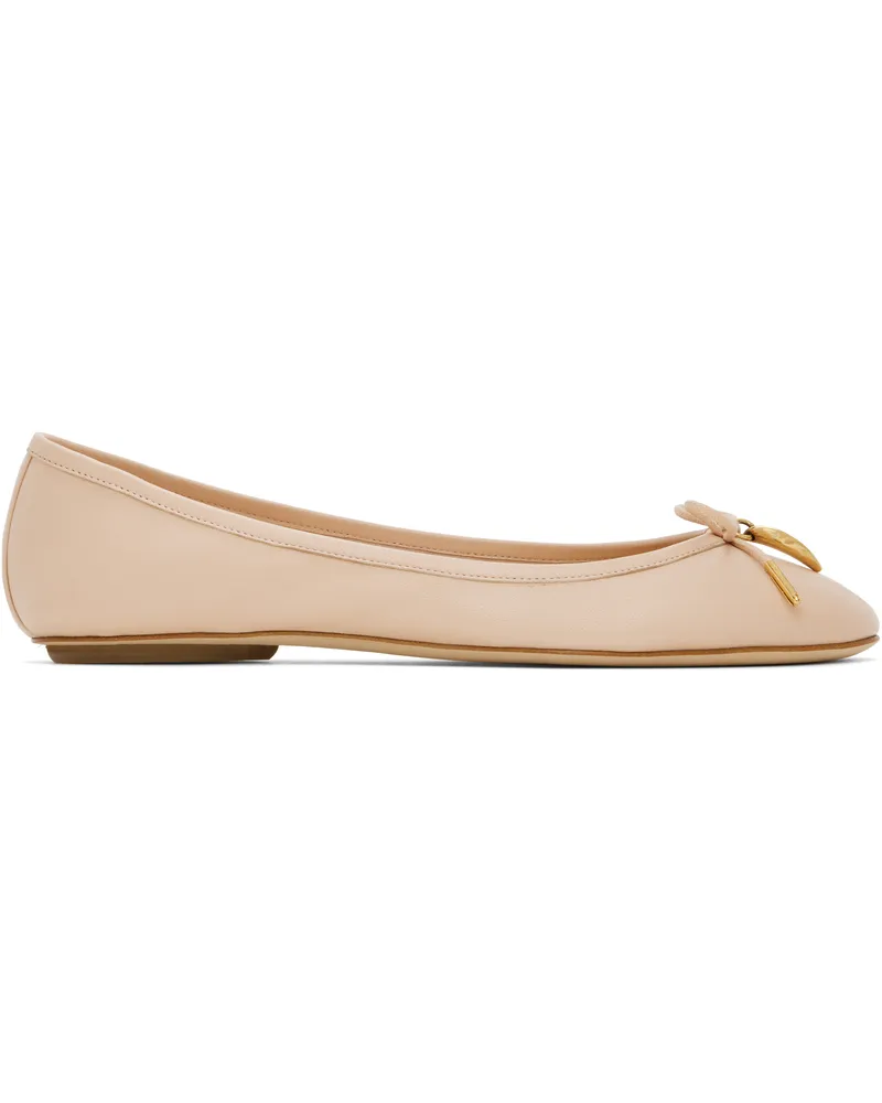 Chloé Pink Iris Ballerina Flats 26y