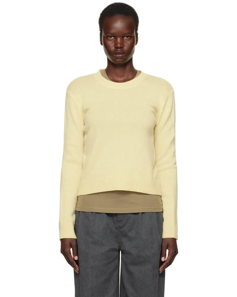 Lisa Yang Yellow Mable Sweater Ls