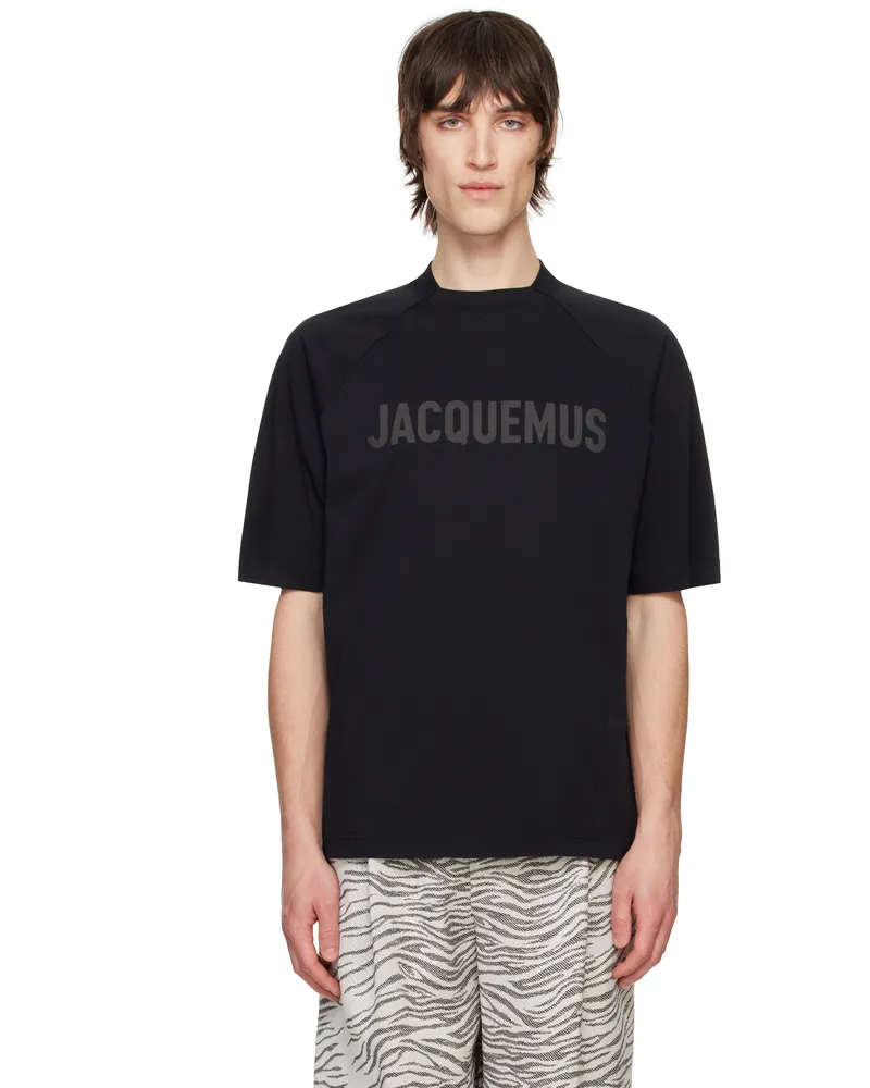 Jacquemus Black La Casa 'The Typo' T-shirt 990
