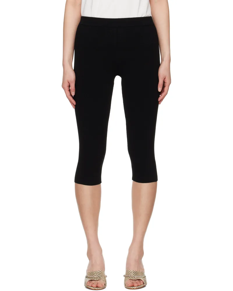 The Garment Black Madison Capri Leggings 050