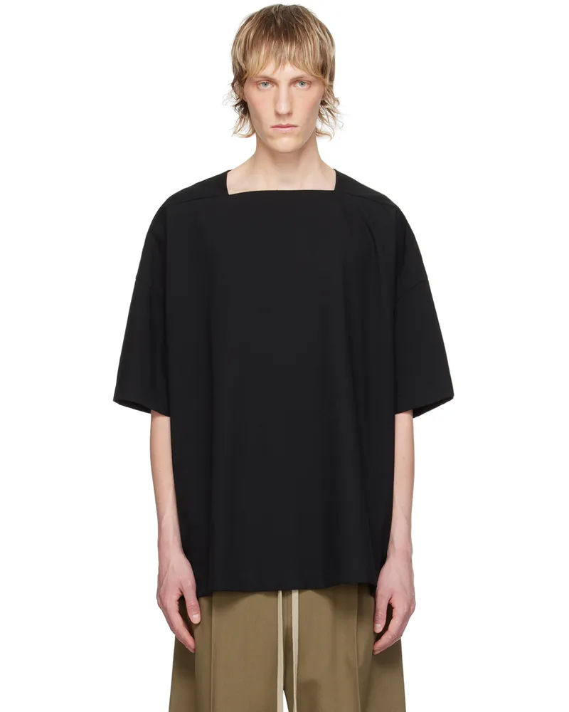 Fear of God Black Square Neck T-Shirt Black