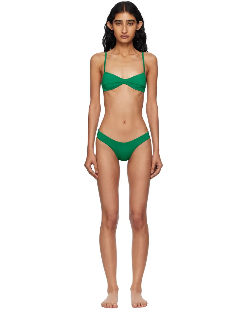 Haight Green Adjustable Monica & Leila Bikini Vintage