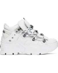 VETEMENTS White New Rock Edition Race Sneakers White