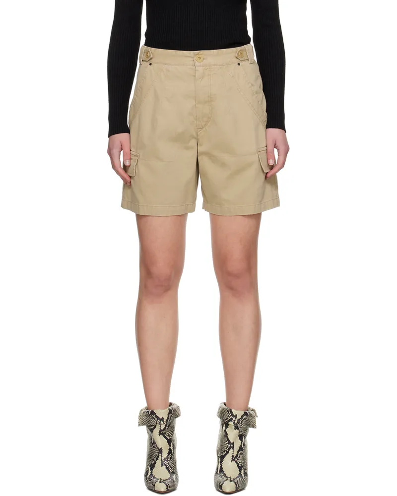 Isabel Marant Beige Lisette Shorts 90be