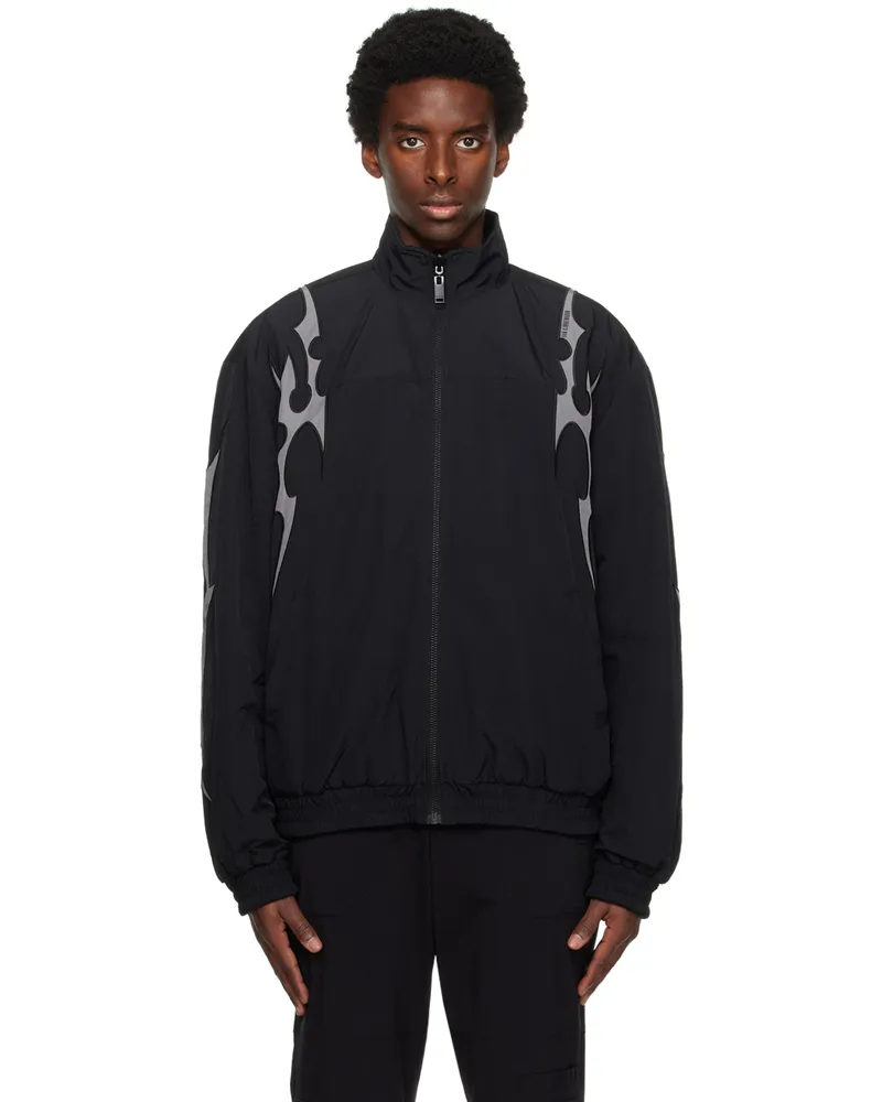 Han Kjøbenhavn Black Oversized Reversible Jacket Black