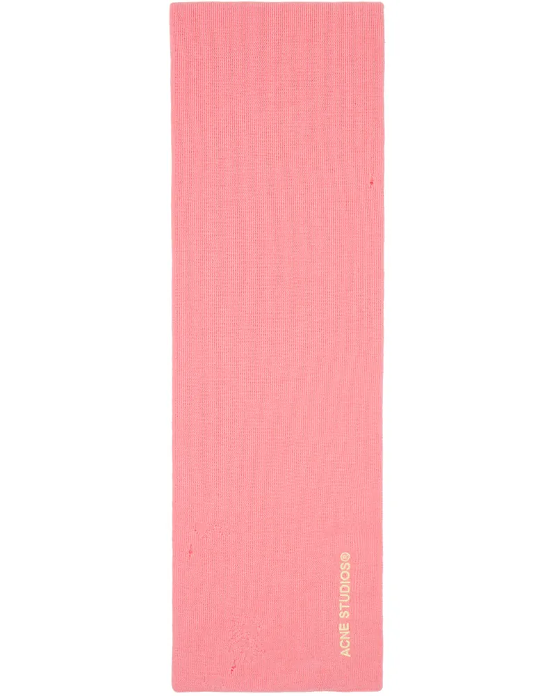 Acne Studios Pink Kornoto Vintage Scarf 415