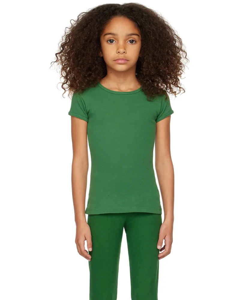 Gil Rodriguez SSENSE Exclusive Kids Green Bellevue T-Shirt Emerald
