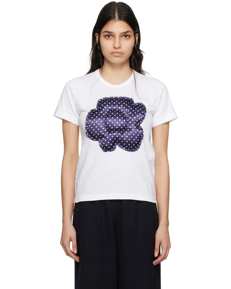 Comme des Garçons White Dot T-Shirt 1