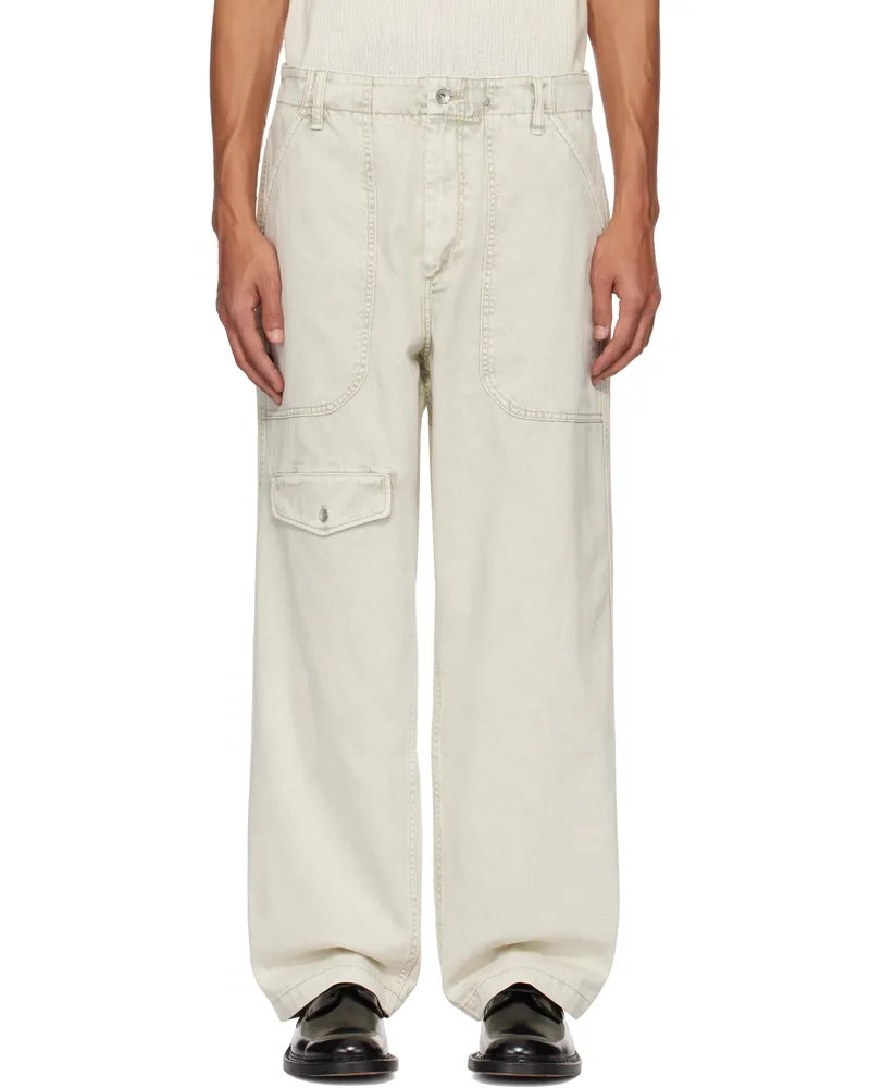 Rag & Bone Gray Samson Cargo Pants Cloudcover