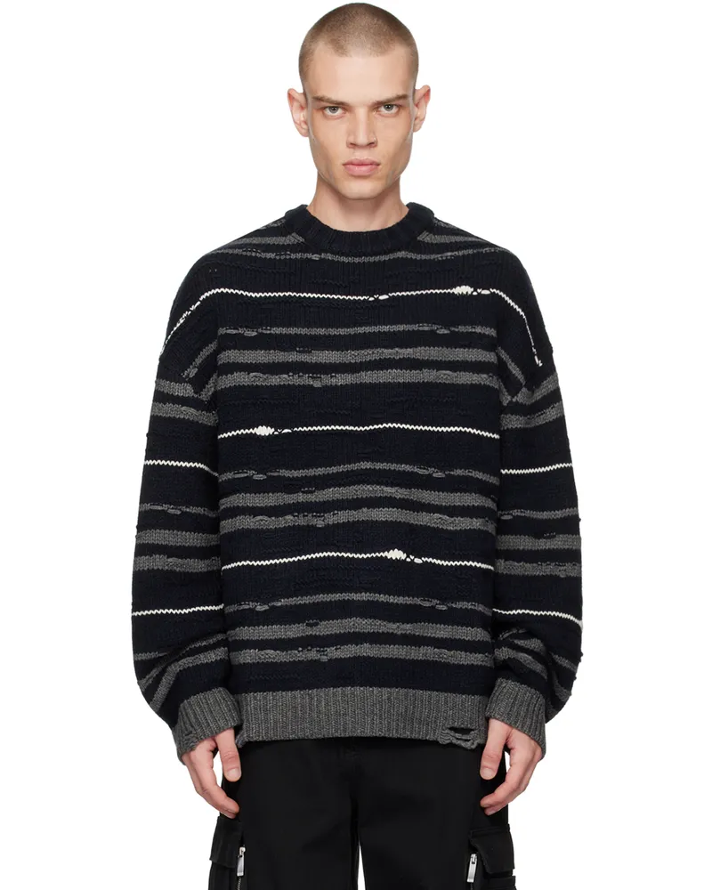 JUUN.J Multicolor Crewneck Sweater R