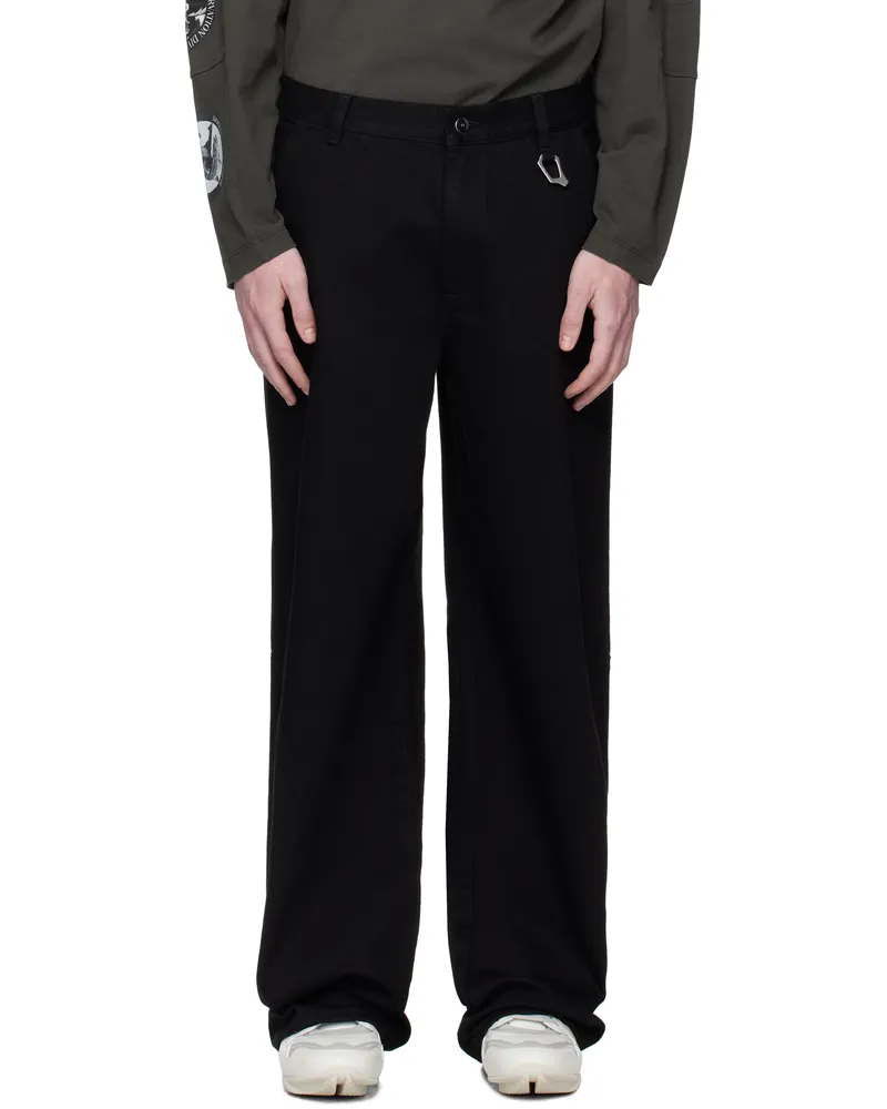 Heliot Emil Black Basalt Jeans Cotton