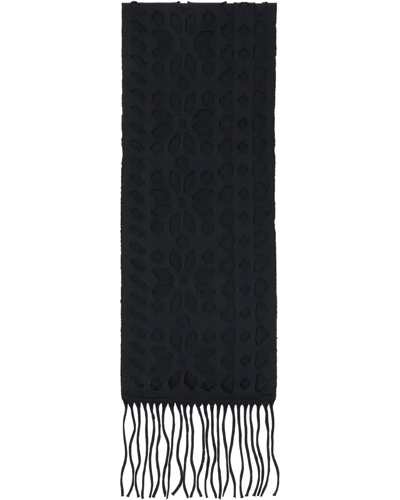 Our Legacy Black Tore Scarf Cut