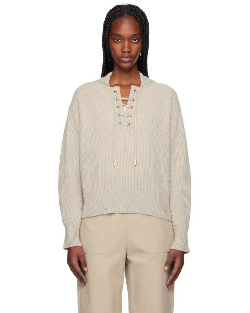Max Mara Beige Eccelso Polo 003