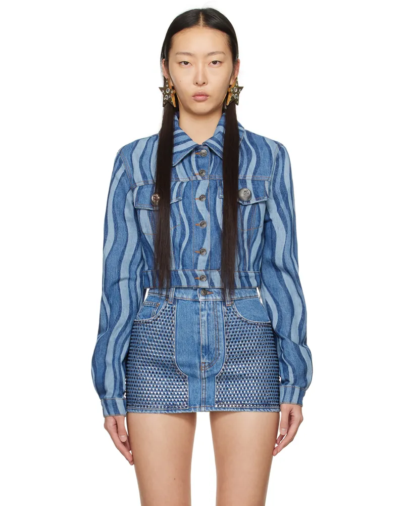 Area Indigo Sunray Denim Jacket Indigo