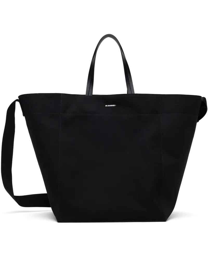Jil Sander Black Utility LG Tote 002