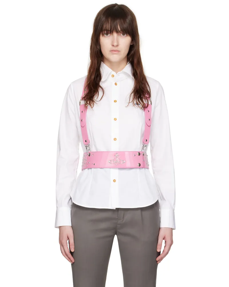 Vivienne Westwood Pink Studs Harness Gpink