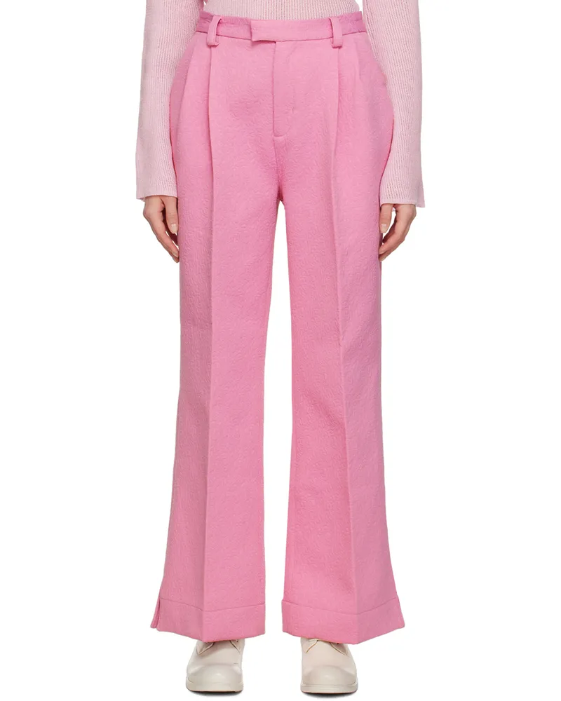 Soulland Pink Deni Trousers Pink