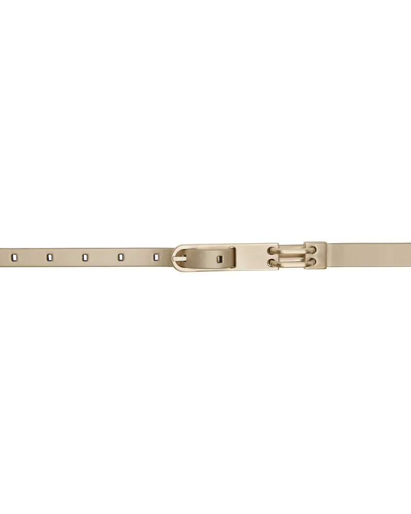 Rick Owens Gold Spalla Tongue Belt 02