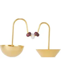 Natalia Criado Gold Apertivo Serving Bowls Gold