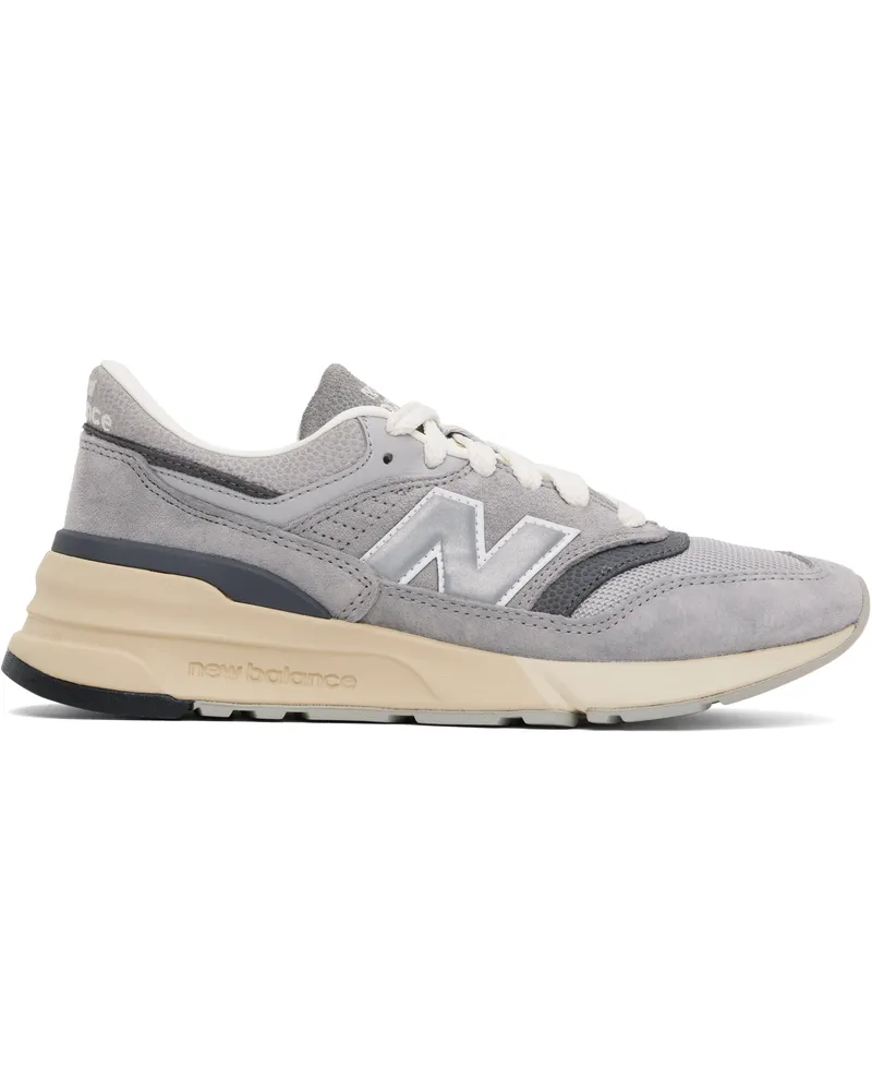 New Balance Gray 997R Sneakers Shadow
