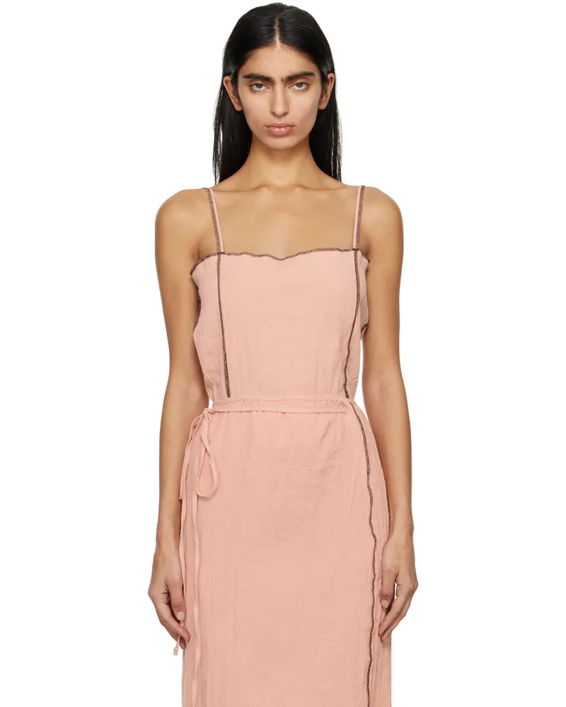 Baserange Pink Shok Tank Top Rose